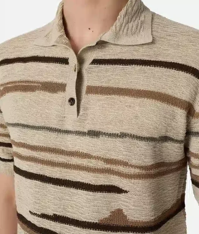 Polo i linne och bomull Polo i linne och bomull