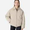 Pufferjacka i teknisk nylon Pufferjacka i teknisk nylon