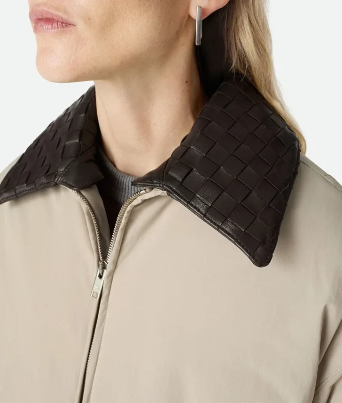 Pufferjacka i teknisk nylon Pufferjacka i teknisk nylon