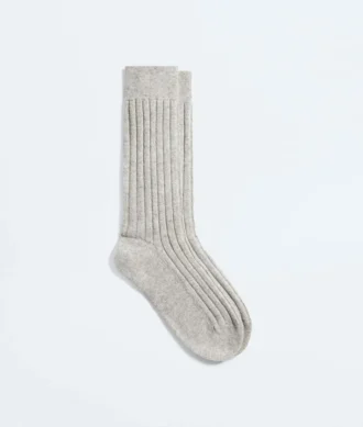 Ribbade kashmirsockor