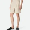 Shorts i bomulls- och linnetwill Shorts i bomulls- och linnetwill