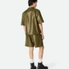 Shorts i nappaläder Shorts i nappaläder