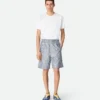 Shorts i tryckt läder Shorts i tryckt läder