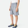 Shorts i tryckt läder Shorts i tryckt läder