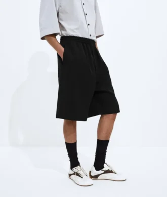 Shorts i ull Grain De Poudre