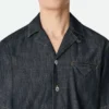 Sköljd indigo rak denimskjorta Sköljd indigo rak denimskjorta