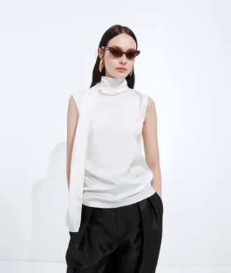 Stretch-satin-toppar