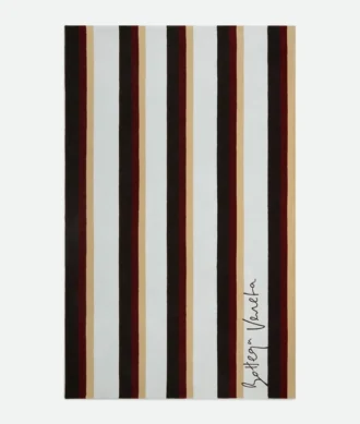 Striped Jacquard strandhandduk
