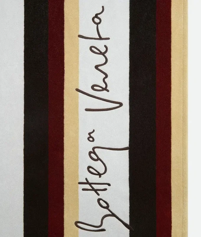 Striped Jacquard strandhandduk Striped Jacquard strandhandduk
