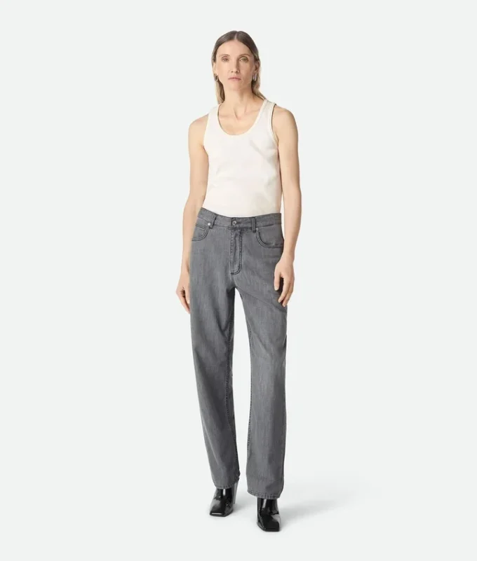 Svarta denimjeans Svarta denimjeans