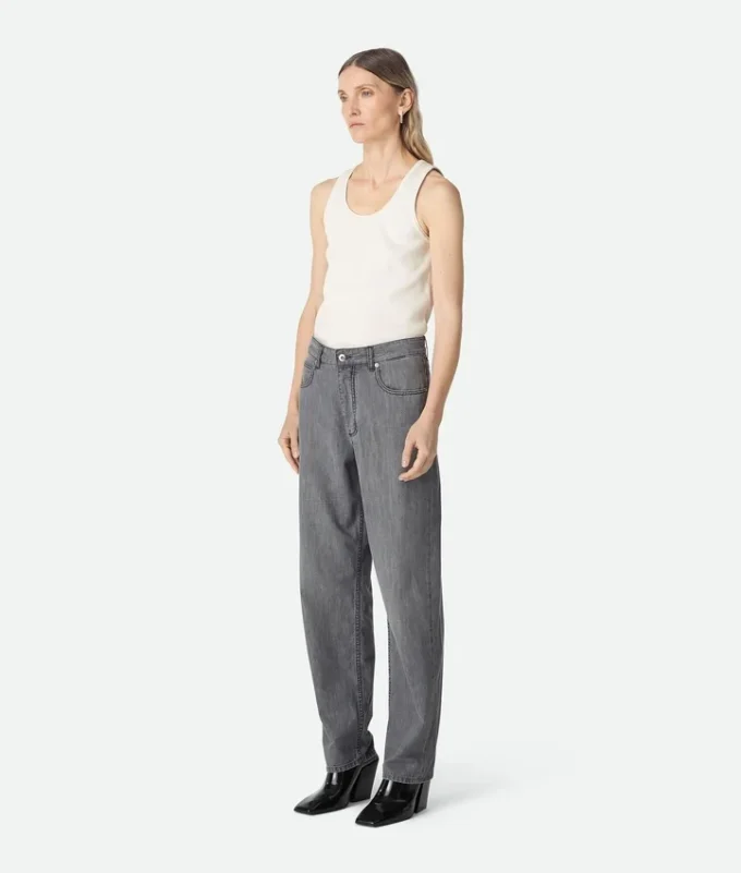 Svarta denimjeans Svarta denimjeans