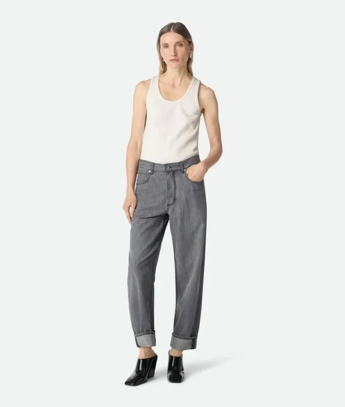 Svarta denimjeans Svarta denimjeans