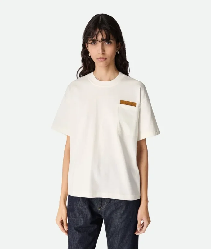 T-shirt i bomullsjersey T-shirt i bomullsjersey