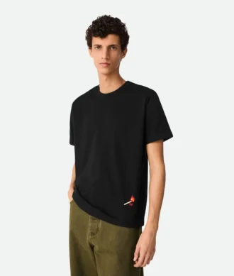 T-shirt i bomullsjersey