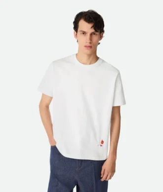 T-shirt i bomullsjersey