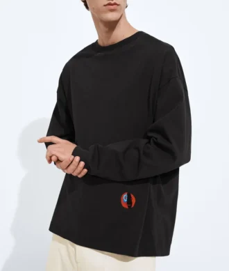 T-shirt i bomullsjersey