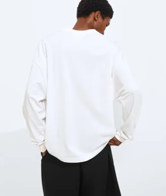 T-shirt i bomullsjersey