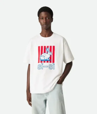 T-shirt i bomullsjersey med tryck T-shirt i bomullsjersey med tryck