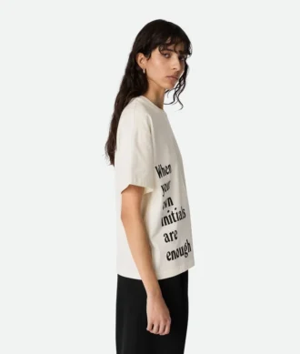 T-shirt i bomullsjersey med tryck