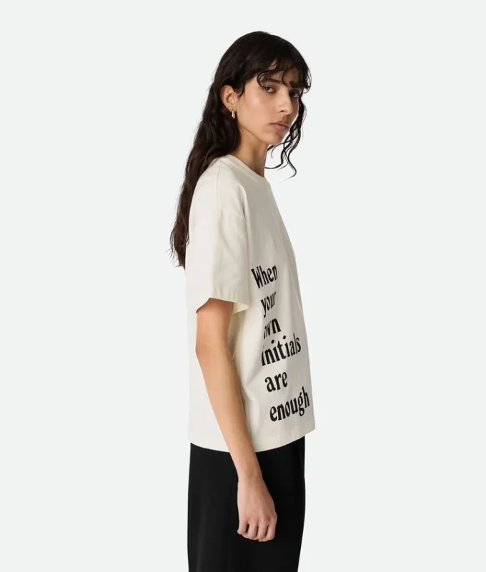 T-shirt i bomullsjersey med tryck T-shirt i bomullsjersey med tryck