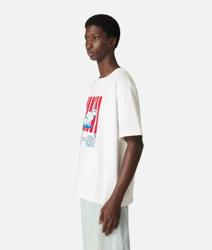 T-shirt i bomullsjersey med tryck T-shirt i bomullsjersey med tryck