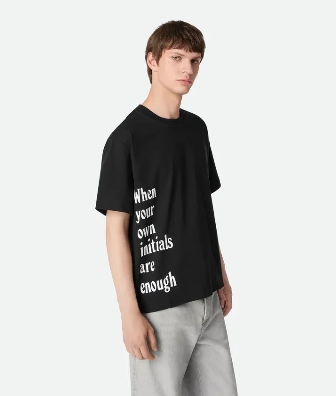 T-shirt i bomullsjersey med tryck T-shirt i bomullsjersey med tryck