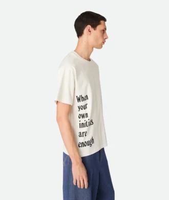 T-shirt i bomullsjersey med tryck