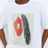 T-shirt i bomullsjersey med tryck T-shirt i bomullsjersey med tryck