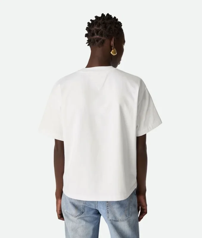 T-shirt i bomullsjersey med tryck T-shirt i bomullsjersey med tryck