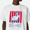T-shirt i bomullsjersey med tryck T-shirt i bomullsjersey med tryck