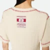 T-shirt i bomullsvaffel T-shirt i bomullsvaffel