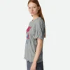 T-shirt i krusad bomullsjersey med tryck T-shirt i krusad bomullsjersey med tryck
