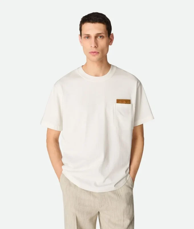 T-shirt i Pima-bomullsjersey T-shirt i Pima-bomullsjersey