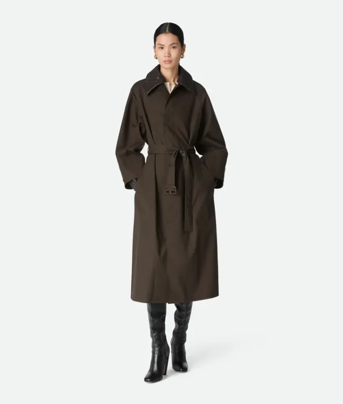 Trenchcoat i bomull Trenchcoat i bomull