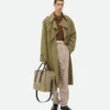 Trenchcoat i fin ull Trenchcoat i fin ull