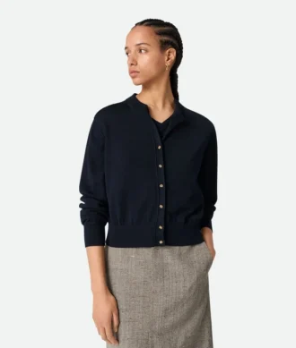 Twinset i bomull och viskos Twinset i bomull och viskos