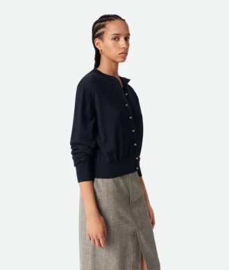 Twinset i bomull och viskos Twinset i bomull och viskos
