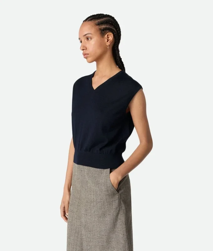 Twinset i bomull och viskos Twinset i bomull och viskos