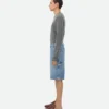 Vintage indigo-färgade cargoshorts i denim Vintage indigo-färgade cargoshorts i denim