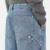 Vintage indigo-färgade cargoshorts i denim Vintage indigo-färgade cargoshorts i denim