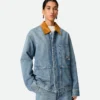 Vintage-jacka i indigofärgad denim Vintage-jacka i indigofärgad denim
