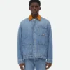 Vintage-jacka i indigofärgad denim Vintage-jacka i indigofärgad denim