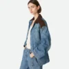 Vintage-jacka i indigofärgad denim Vintage-jacka i indigofärgad denim