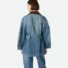 Vintage-jacka i indigofärgad denim Vintage-jacka i indigofärgad denim